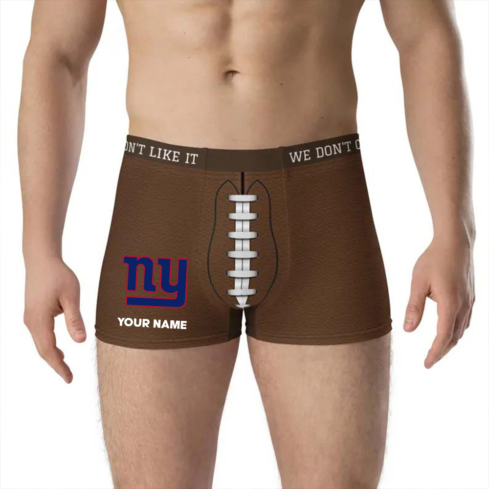 Special Brown Men Boxers Custom Any Name Gifts 13 - Image 2