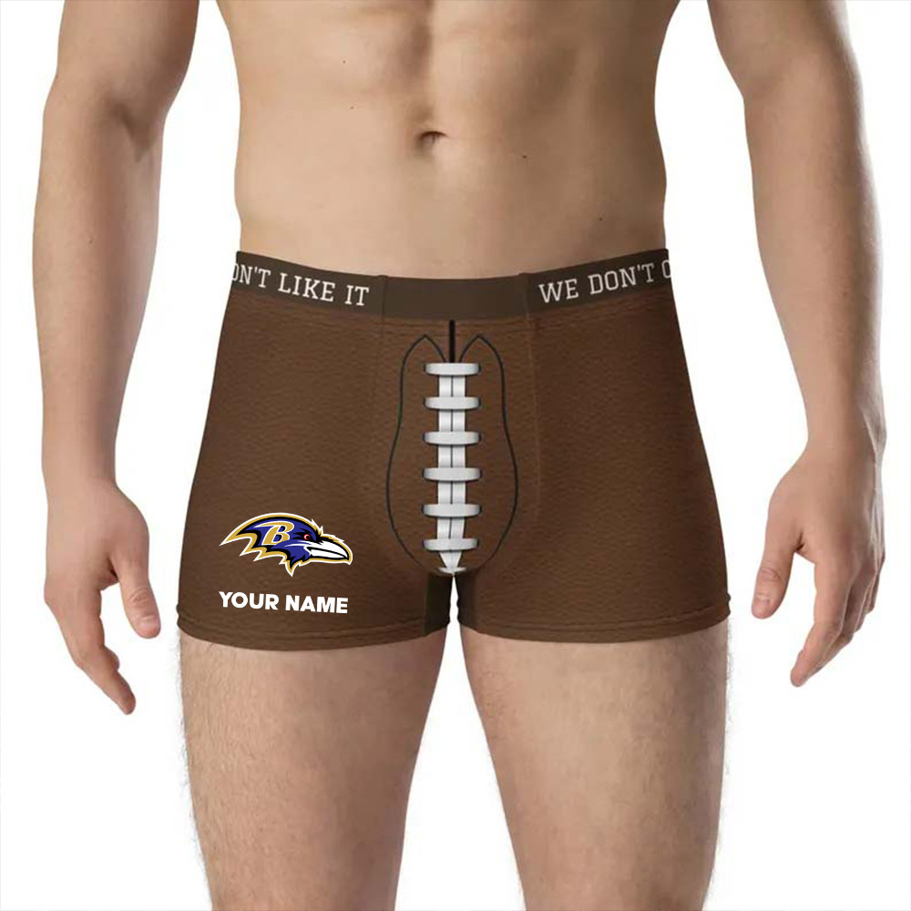 Special Brown Men Boxers Custom Any Name Gifts 20 - Image 2