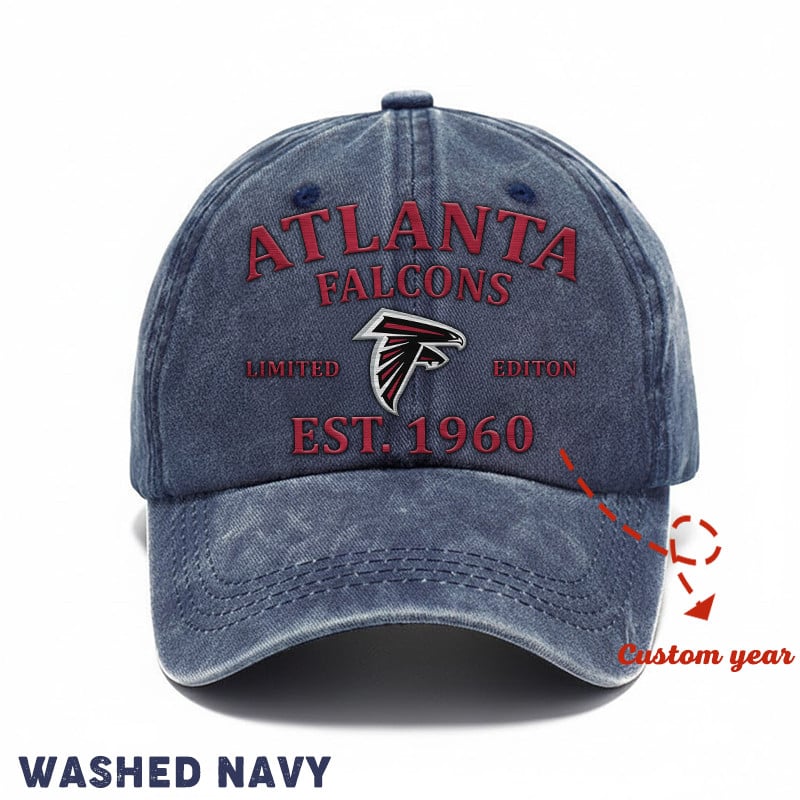 Washed Denim Cap Custom Any Year Gift 02